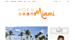 Desktop Screenshot of horamiami.com